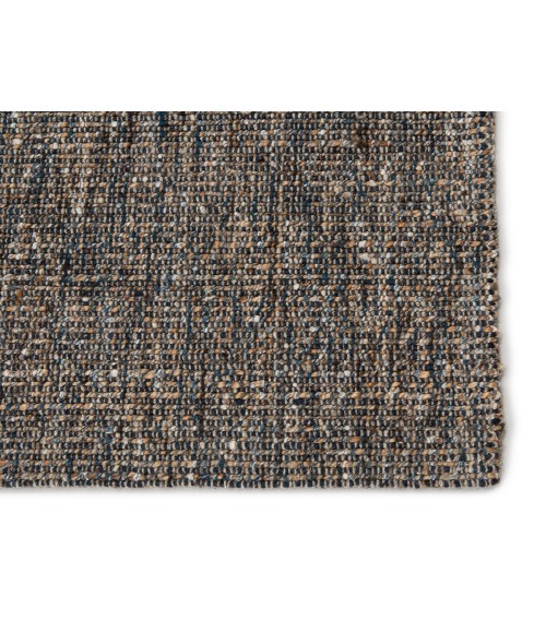 Jaipur Living Sutton Natural Solid Gray/ Blue Area Rug (5'X8')