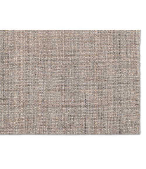 Jaipur Living Sutton Handmade Solid Beige/ Gray Area Rug 18"X18"
