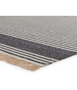 Vibe by Jaipur Living Morro Bay Strand MRB01 Dark Gray - Beige 3 ft. X 8 ft. Rnr Runner Rug