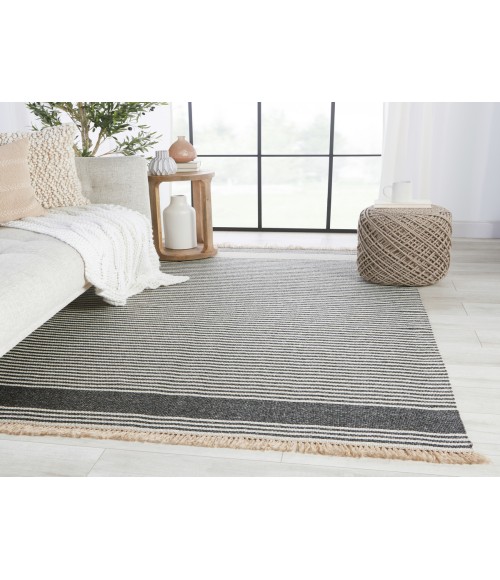 Jaipur Living Morro Bay Dark Gray MRB01 3 ft. X 8 ft. Rnr Runner Rug