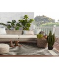 Jaipur Living Morro Bay Dark Gray MRB01 3 ft. X 8 ft. Rnr Runner Rug