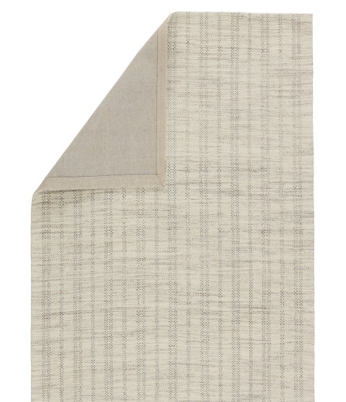 Jaipur Living Marietta Handmade Striped Cream/ Black Area Rug 6'X9'