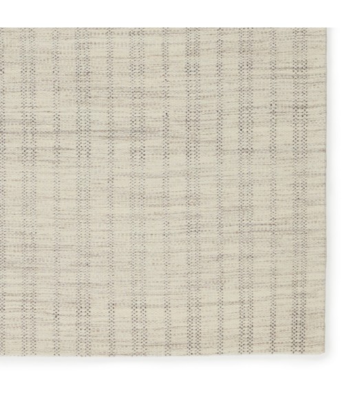 Jaipur Living Marietta Handmade Striped Cream/ Black Area Rug 8'X10'