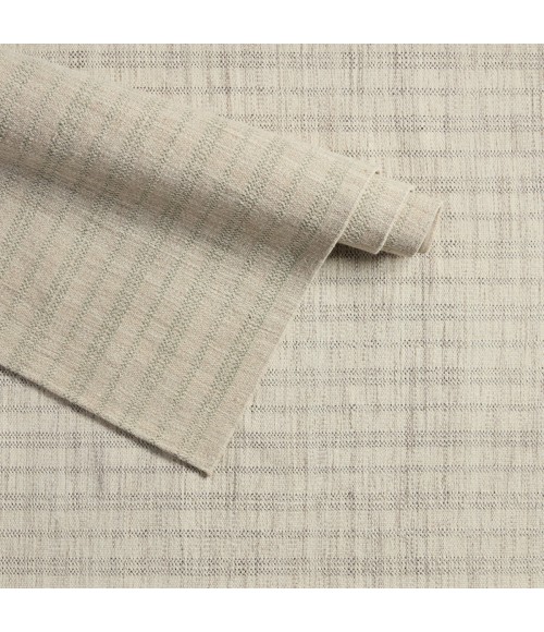 Jaipur Living Marietta Handmade Striped Cream/ Black Area Rug 8'X10'