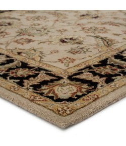 Jaipur Living Mythos Selene MY02 Beige/Black 10 ft. X 10 ft. Round Rug