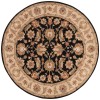 Jaipur Living Mythos Selene MY03 Black/Beige 10 ft. X 10 ft. Round Rug