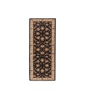 Mythos Area Rug Jaipur Living Selene Handmade Floral Black/ Beige Runner Rug (2'6"X6')