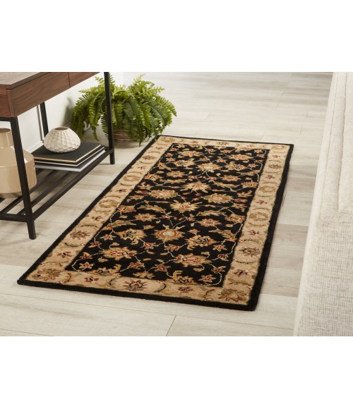 Jaipur Living Mythos Black Rug MY03 18 in. Swatch Square - Rugs Town Jaipur Living Mythos Black MY03 18 in. Swatch Square Rug