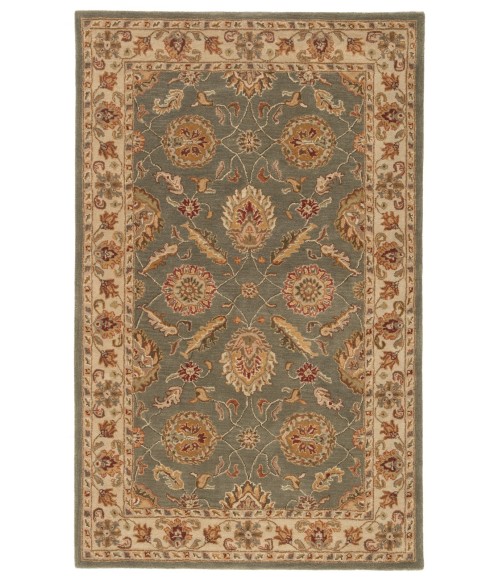 Mythos Area Rug Jaipur Living Callisto Handmade Floral Green/ Beige Area Rug (8'X10')