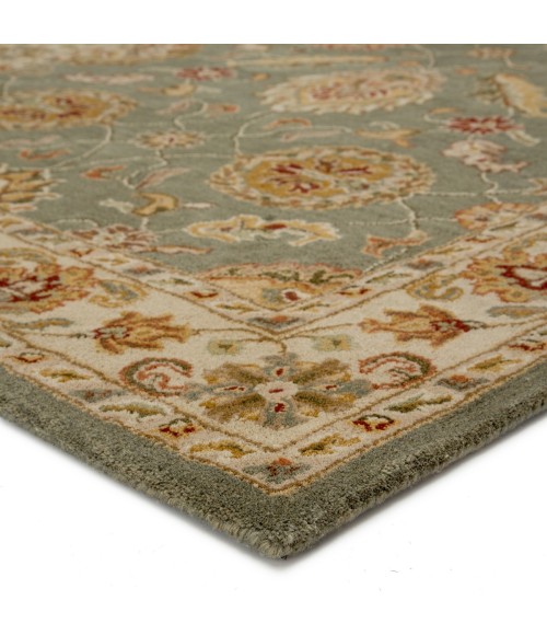 Mythos Area Rug Jaipur Living Callisto Handmade Floral Green/ Beige Area Rug (8'X10')