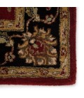 Mythos Area Rug Jaipur Living Anthea Handmade Floral Red/ Black Round Area Rug (10'X10')