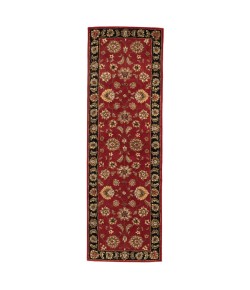 Jaipur Living Mythos Anthea MY08 Red/Black 3 ft. X 12 ft. Rectangle Rug