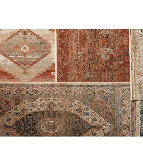 Vibe by Jaipur Living Irenea Medallion Tan/ Ivory Runner Rug (2'6"X12')