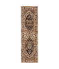 Vibe by Jaipur Living Irenea Medallion Tan/ Ivory Runner Rug (2'6"X8')