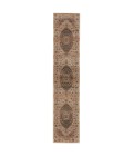 Vibe by Jaipur Living Irenea Medallion Tan/ Ivory Runner Rug (2'6"X12')