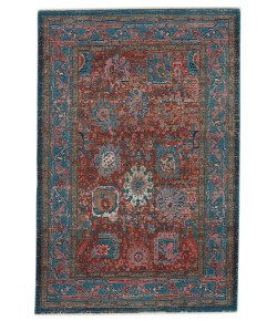 Vibe by Jaipur Living Myriad Romilly MYD11 Rust/Teal 9 ft. 6 in. X 12 ft. 7 in. Rectangle Rug