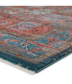 Vibe by Jaipur Living Myriad Romilly MYD11 Rust/Teal 9 ft. 6 in. X 12 ft. 7 in. Rectangle Rug