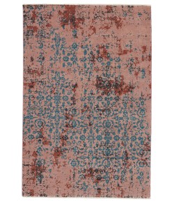 Vibe By Jaipur Living Zea Trellis Pink/ Teal Myd17 Area Rug 5 ft. X 7 ft. 6 in. Rectangle