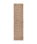 Jaipur Living Achelle Natural Solid Taupe Runner Rug (2'6"X9')