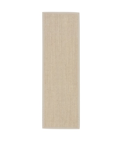Jaipur Living Naples Natural Solid Beige/ Ivory Area Rug (2'6"X8')
