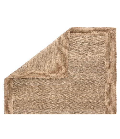 Jaipur Living Aboo Natural Solid Beige Area Rug (8'X10')