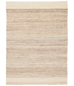 Jaipur Living Mallow Natural Bordered White/ Tan Nat12 Area Rug 10 ft. X 14 ft. Rectangle