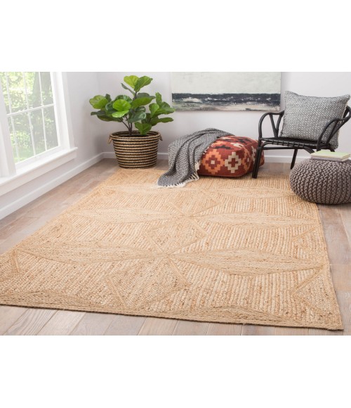 Jaipur Living Abel Natural Geometric Beige Area Rug (2'X3')