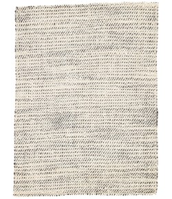 Jaipur Living Almand Natural Solid White/ Black Nat26 Area Rug 10 ft. X 14 ft. Rectangle