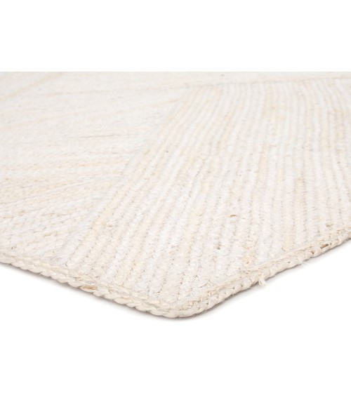 NAT35 Vero Rug Jaipur Living Vero Natural Trellis Ivory Round Area Rug 8' RND