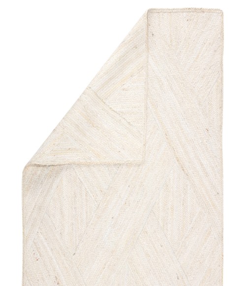 NAT35 Vero Rug Jaipur Living Vero Natural Trellis Ivory Round Area Rug 8' RND