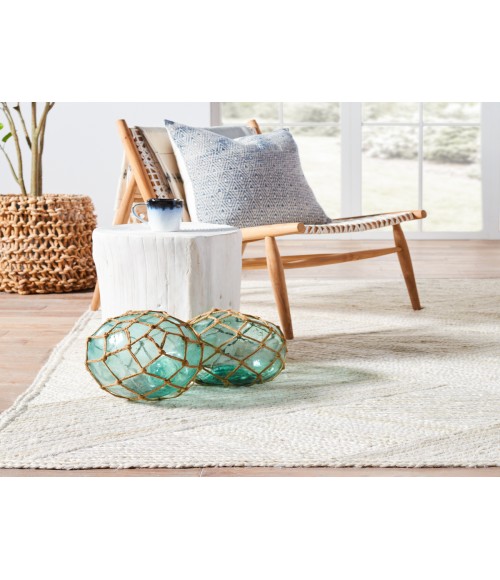 NAT35 Vero Rug Jaipur Living Vero Natural Trellis Ivory Round Area Rug 8' RND