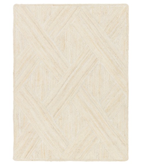 Jaipur Living Naturals Tobago Ivory NAT35 18 in. Swatch Square Rug