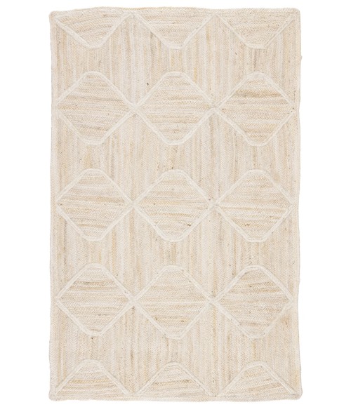 Naturals Tobago Area Rug Jaipur Living Sisal Bow Natural Trellis Ivory/ Beige Area Rug (5'X8')