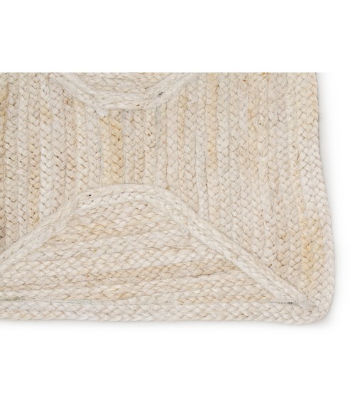 Naturals Tobago Area Rug Jaipur Living Sisal Bow Natural Trellis Ivory/ Beige Area Rug (5'X8')