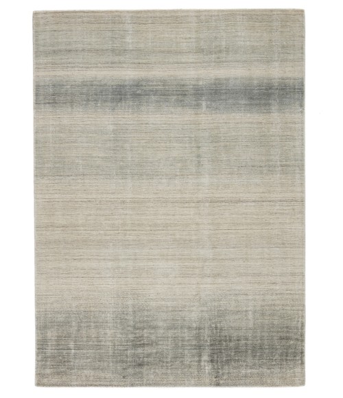 Barclay Butera by Jaipur Living Bayshores Handmade Ombre Gray/ Beige Area Rug (9'X12')
