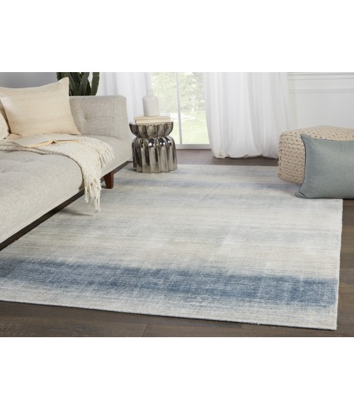 NBB04 Bayshores Rug Barclay Butera by Jaipur Living Bayshores Handmade Ombre Blue/ Beige Area Rug 10'X14'