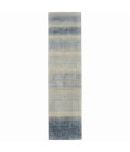 NBB04 Bayshores Rug Barclay Butera by Jaipur Living Bayshores Handmade Ombre Blue/ Beige Runner Rug 3'X12'