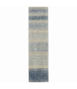 Barclay Butera By Jaipur Living Bayshores Handmade Ombre Blue/ Beige Runner Nbb04 Area Rug 3 ft. X 12 ft. Runner