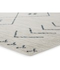 NDN01 Taos Rug Vibe by Jaipur Living Taos Tribal Cream/ Dark Slate Area Rug 5'3"X7'