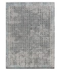 Vibe by Jaipur Living Allora Trellis Light Gray/ Blue Area Rug 4'X6'