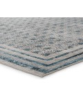 Vibe by Jaipur Living Allora Trellis Light Gray/ Blue Area Rug 4'X6'