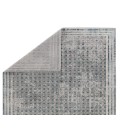 Vibe by Jaipur Living Allora Trellis Light Gray/ Blue Area Rug 4'X6'