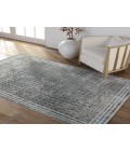 Vibe by Jaipur Living Allora Trellis Light Gray/ Blue Area Rug 4'X6'