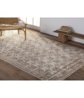 NDN05 Milea Rug Vibe by Jaipur Living Milea Trellis Tan/ Cream Area Rug 4'X6'