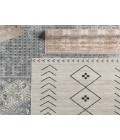 NDN05 Milea Rug Vibe by Jaipur Living Milea Trellis Tan/ Cream Area Rug 4'X6'