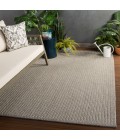 Jaipur Living Iver Indoor/ Outdoor Solid Gray Area Rug (6'X9')
