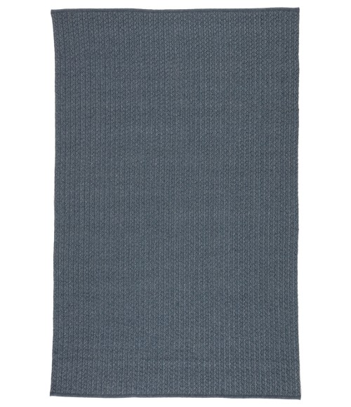 Jaipur Living Iver Indoor/ Outdoor Solid Blue/ Gray Area Rug 12'X15'