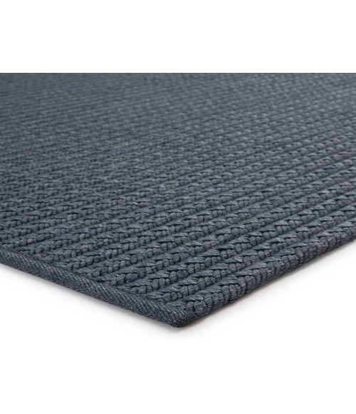 Jaipur Living Iver Indoor/ Outdoor Solid Blue/ Gray Area Rug 12'X15'