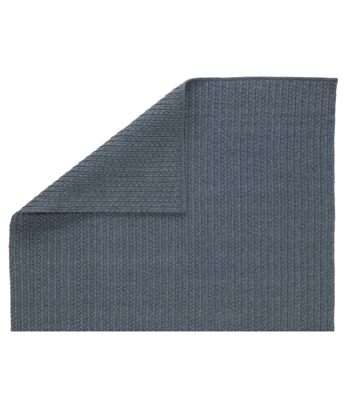 Jaipur Living Iver Indoor/ Outdoor Solid Blue/ Gray Area Rug 12'X15'