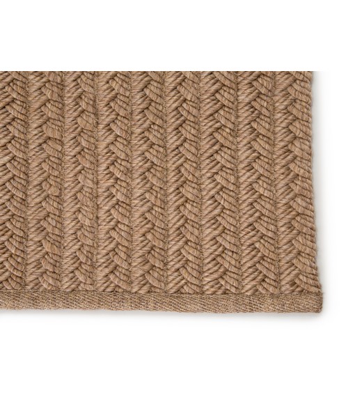 Jaipur Living Iver Indoor/ Outdoor Solid Tan Area Rug (8'10"X11'9")
